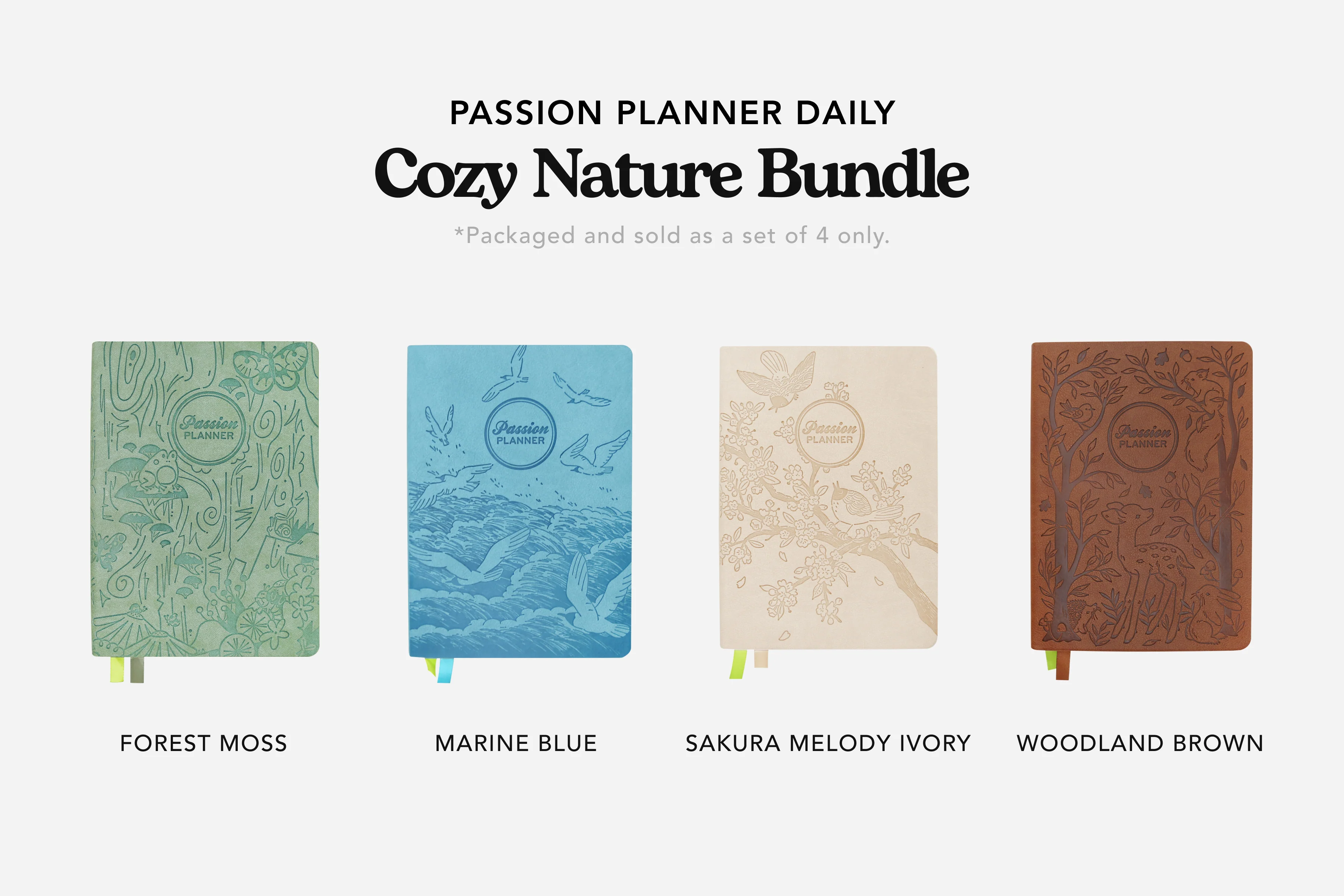 Daily Planner Bundle - Undated - Cozy Nature - Image 3