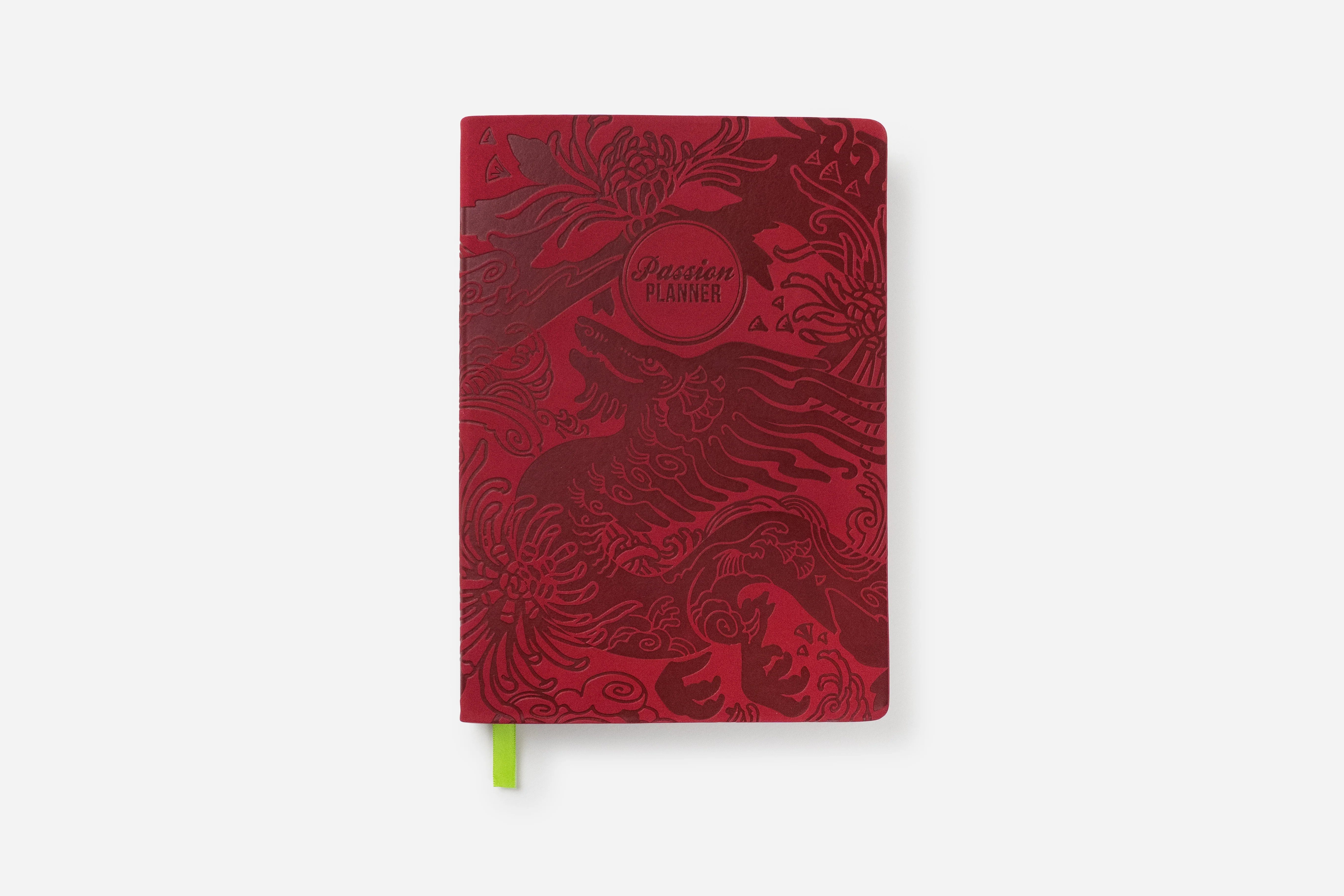 Daily Planner - Undated - Year of the Dragon Red
