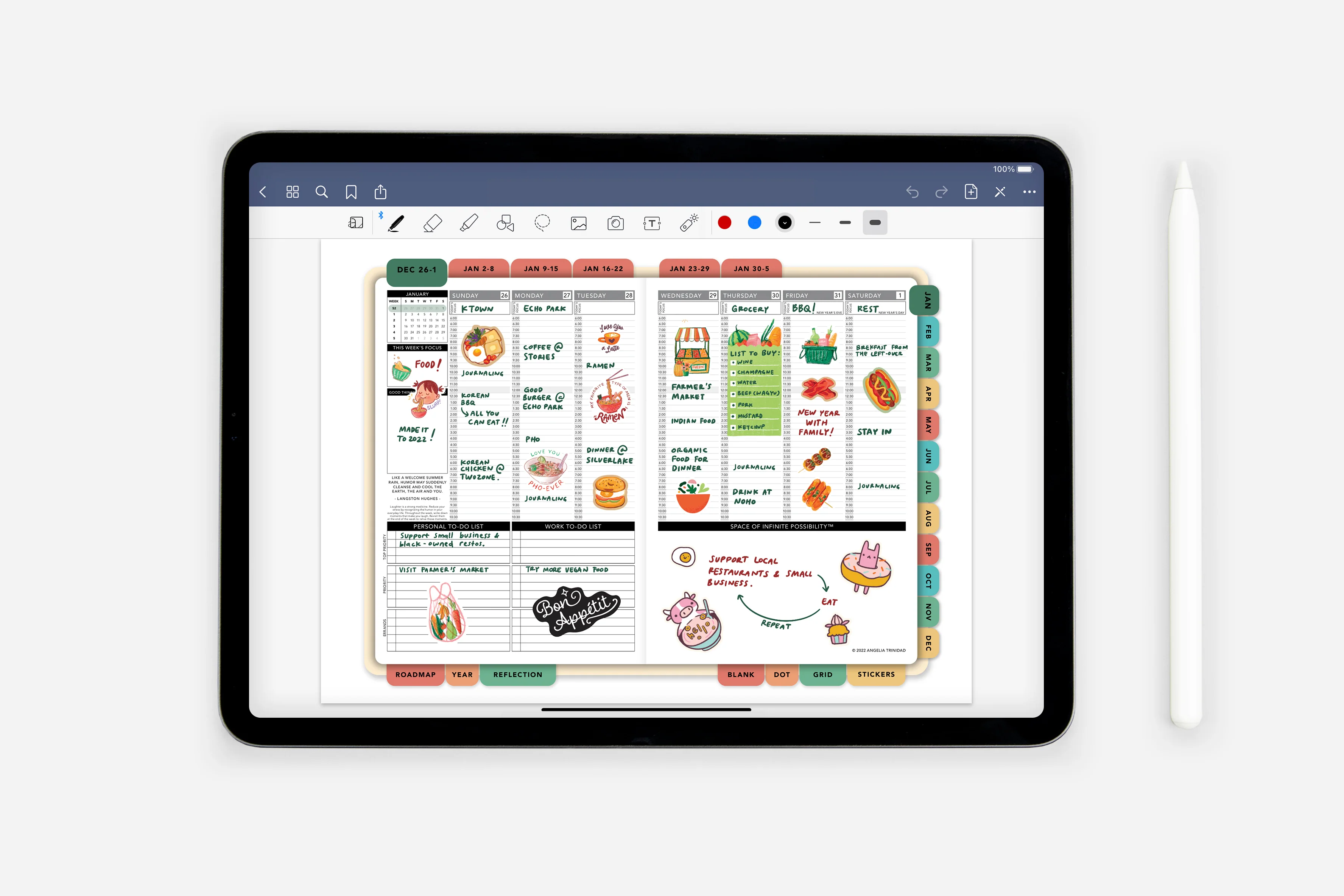 Digital Let's Eat! Foodie Sticker Book - Image 4