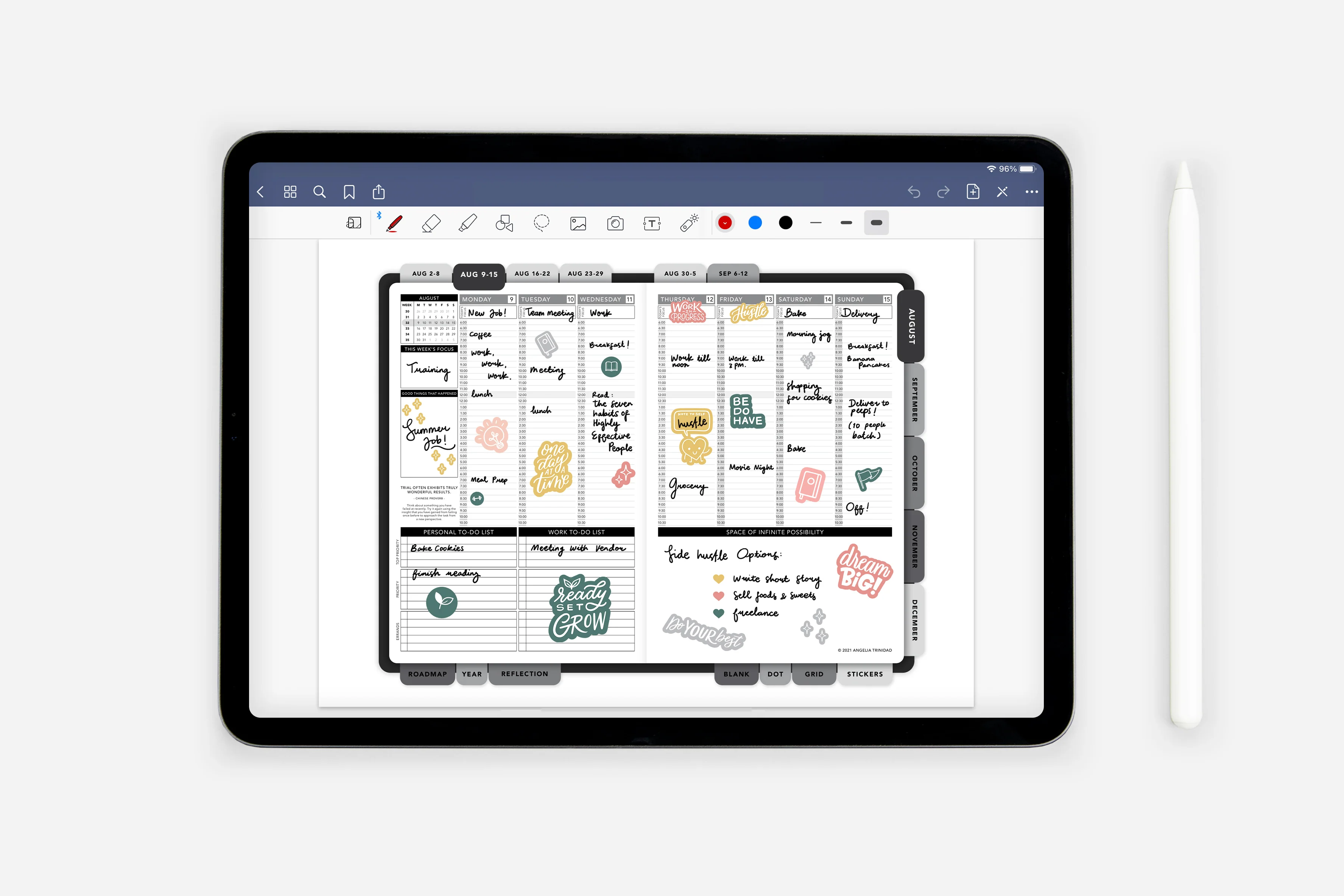 Digital Ready Set Grow Sticker Book - Image 4