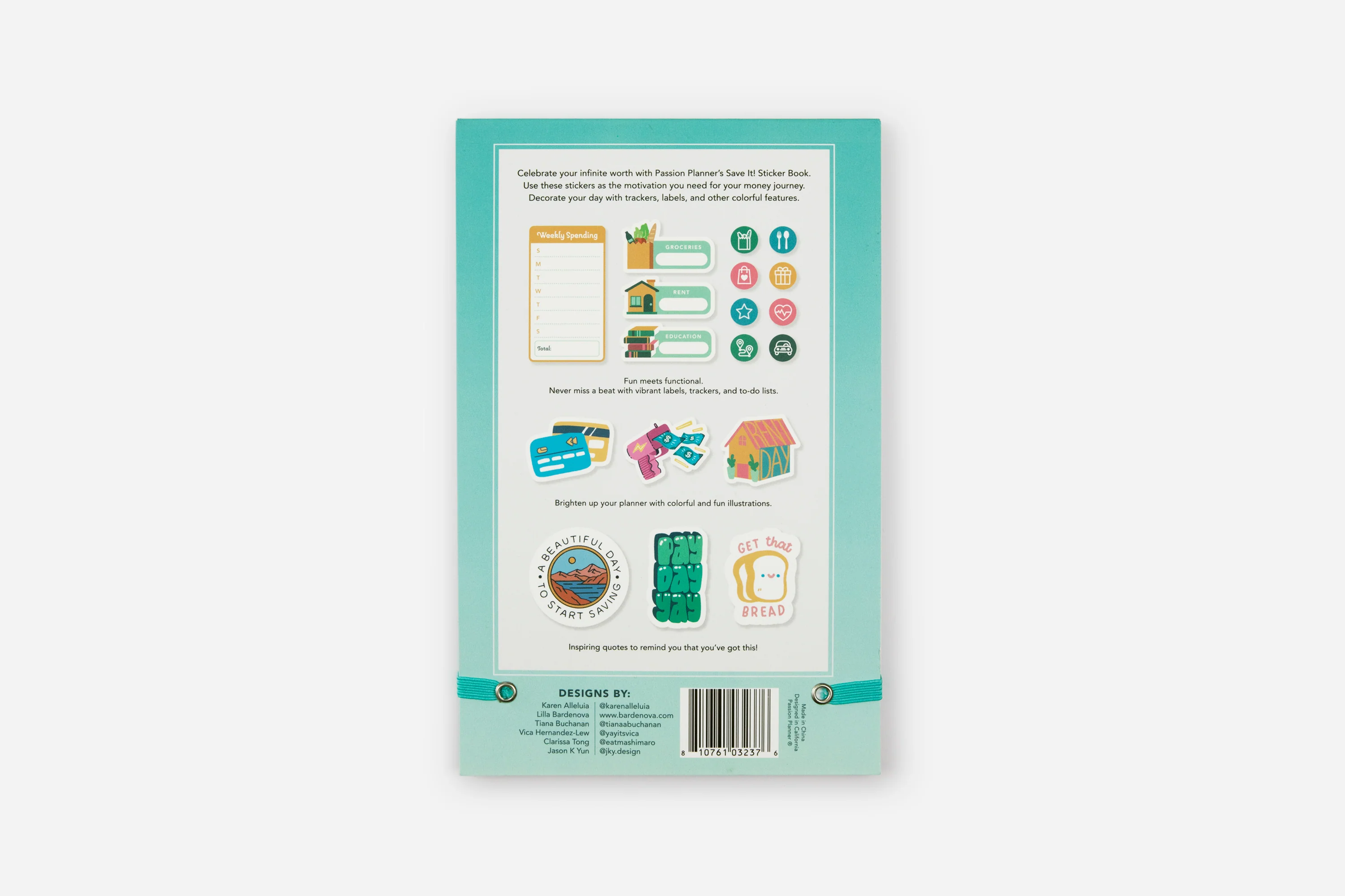 SAVE IT! Finance & Budgeting Sticker Book - Image 6
